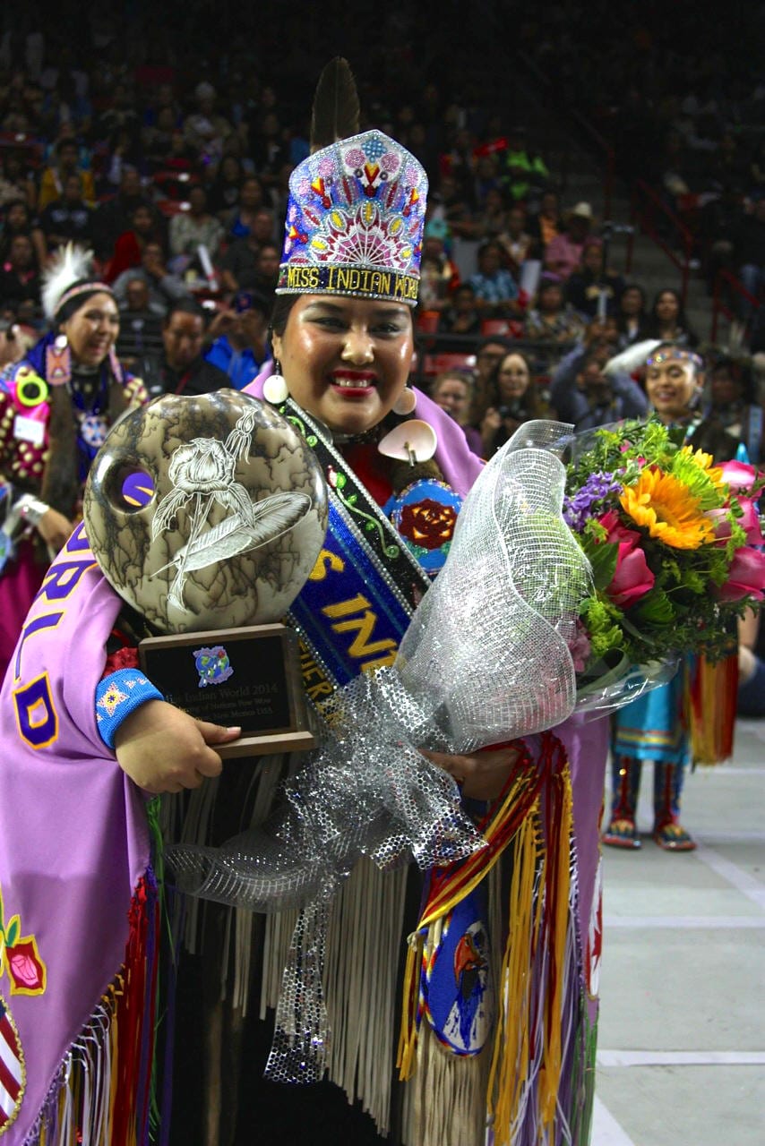 Crowning of Miss Indian World